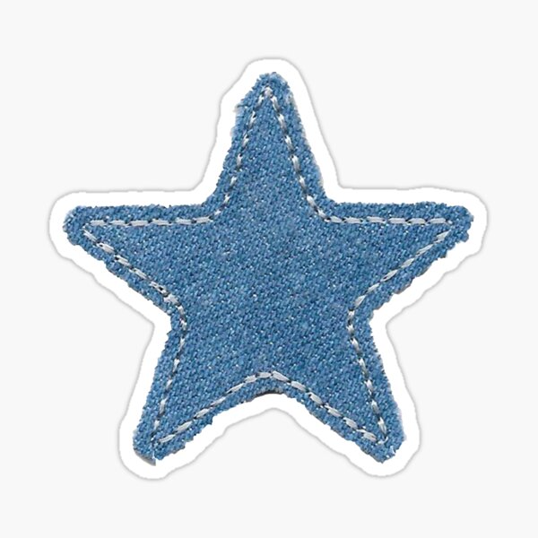 Item preview, Denim Patchwork Star designed and sold by sulfxric.