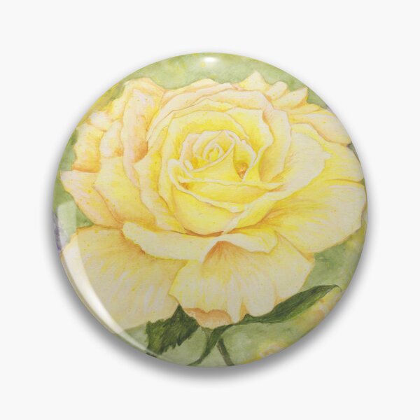 Item preview, Yellow Rose in Watercolor  designed and sold by KelsImpressions.