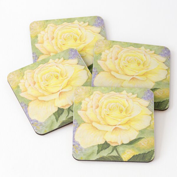 Item preview, Yellow Rose in Watercolor  designed and sold by KelsImpressions.