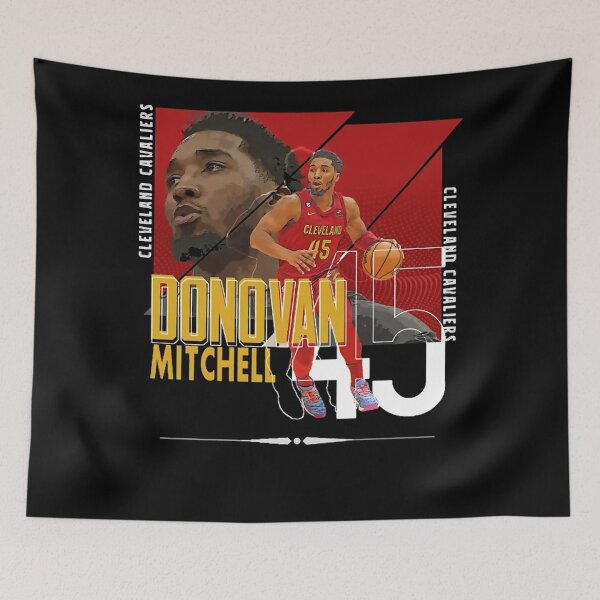 Item preview, Donovan sport Mitchell Basketball Paper  Trail Cavaliers 4 designed and sold by ozieleebrick.