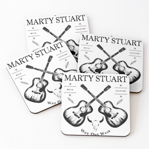 Item preview, Marty Stuart Acoustic Guitar Vintage Logo designed and sold by mcfallalainefx.