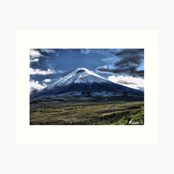 Cotopaxi Volcano Art Print