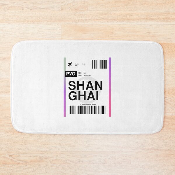 Item preview, Shanghai Boarding Pass designed and sold by RabbitK.