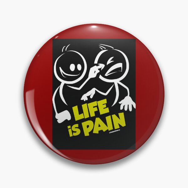 Item preview, Stick Figure Life is Pain  designed and sold by hastack.
