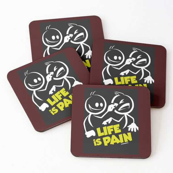 Item preview, Stick Figure Life is Pain  designed and sold by hastack.