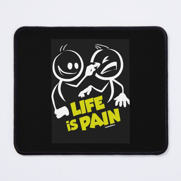 Item preview, Stick Figure Life is Pain  designed and sold by hastack.