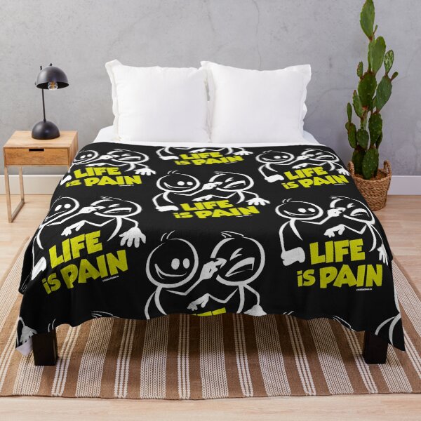 Item preview, Stick Figure Life is Pain  designed and sold by hastack.