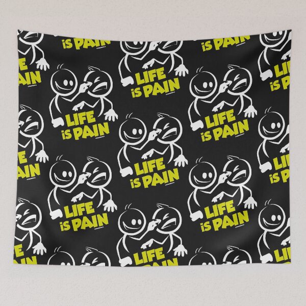 Item preview, Stick Figure Life is Pain  designed and sold by hastack.