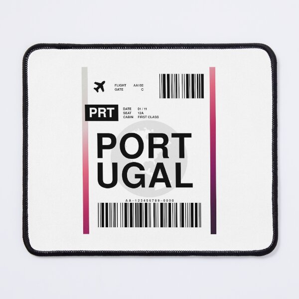 Item preview, Portugal Boarding Pass designed and sold by RabbitK.