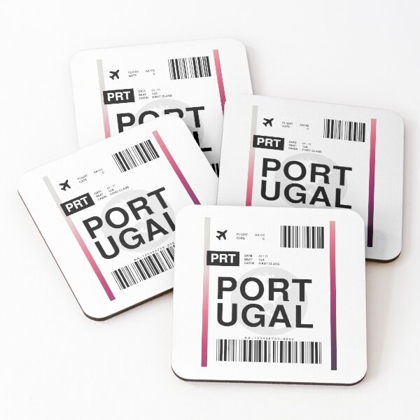 Item preview, Portugal Boarding Pass designed and sold by RabbitK.