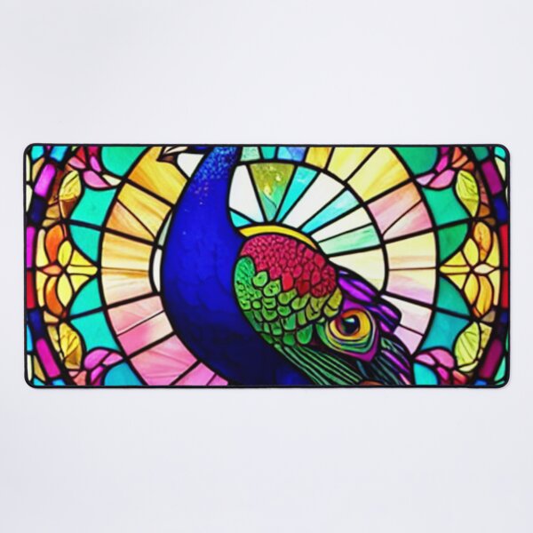 Item preview, Stained Glass Peacock designed and sold by shakespeare1212.