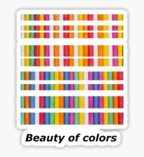 Beauty of colors Sticker