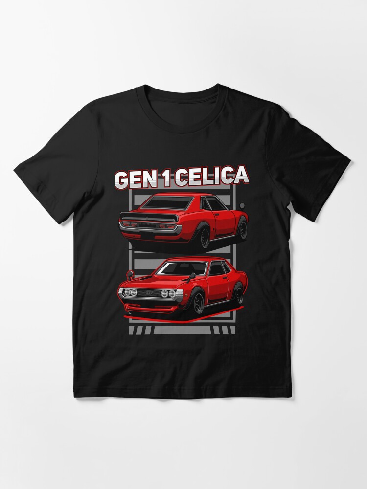 Redbubble Gen 1 Celica Red V 2 Toyota Classic T Shirt