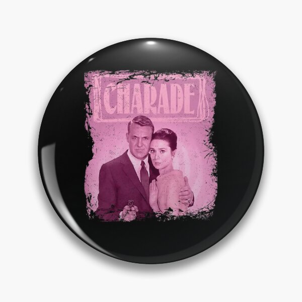Item preview, Cary and Áúdrèy Relive Charades Film's Iconic Duo with This Distinctive Tee designed and sold by brynnpetr.