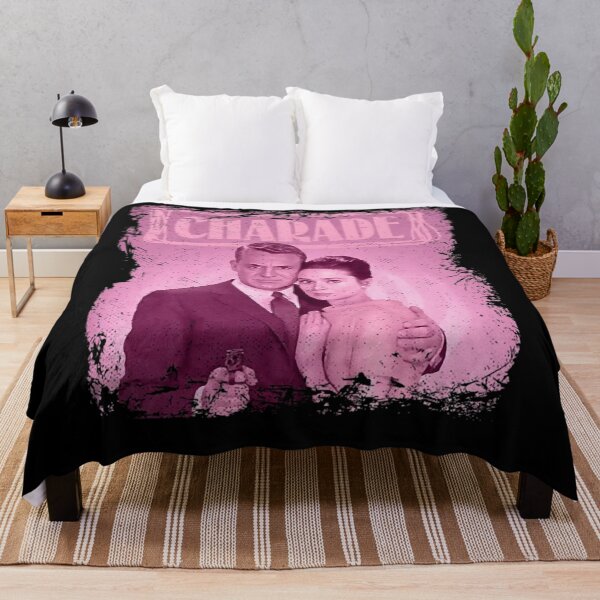 Item preview, Cary and Áúdrèy Relive Charades Film's Iconic Duo with This Distinctive Tee designed and sold by brynnpetr.