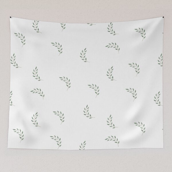 Item preview, Delicate leaves pattern designed and sold by mndesignworx.