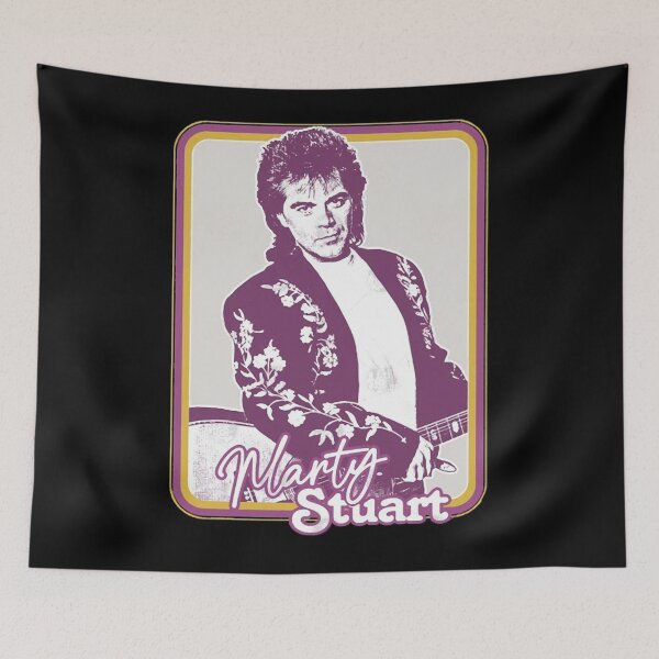 Item preview, Marty Stuart Retro Country Fan Art Design Classic designed and sold by mcfallalainefx.