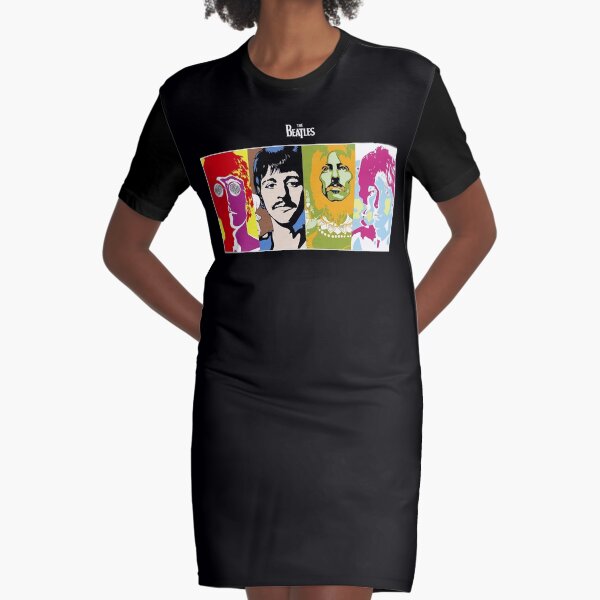 Beatles t cheap shirt dress