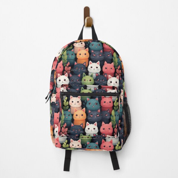 Item preview, Cute Cat seamless doodle cats seamless patterns  designed and sold by Paint U by Krisanee.