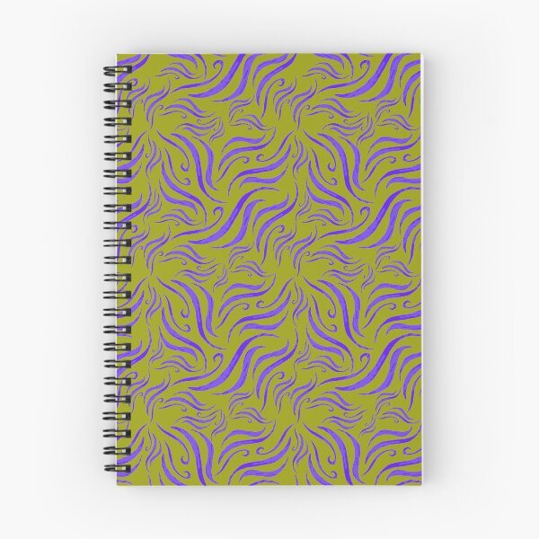 Aperçu de l'œuvre conception de lignes jaunes violets créée et vendue par garrixMart.