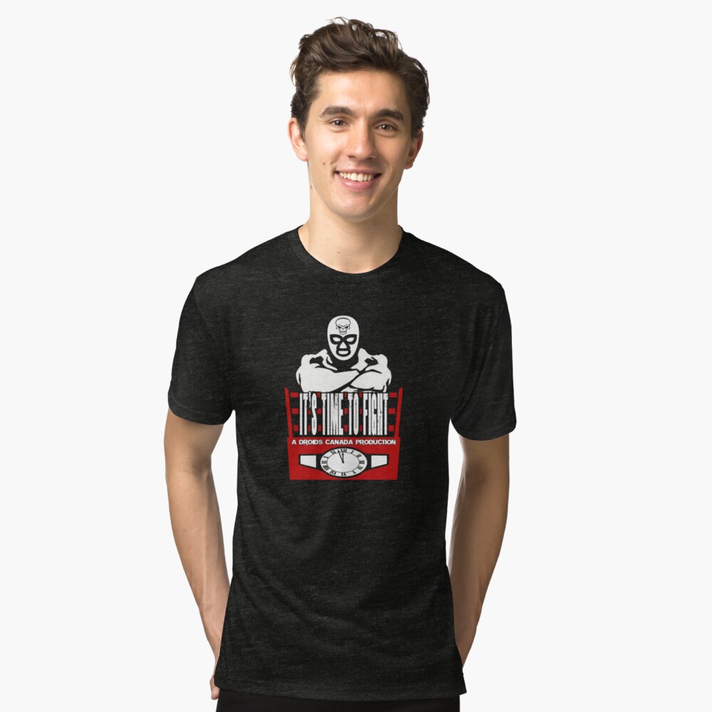 It's Time To Fight Brand Shirt Tri-blend T-Shirt