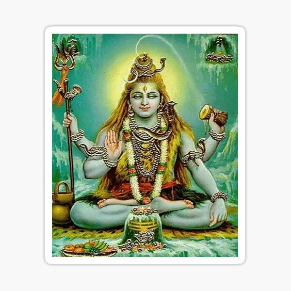 Shiva, Lord of Nature Sticker