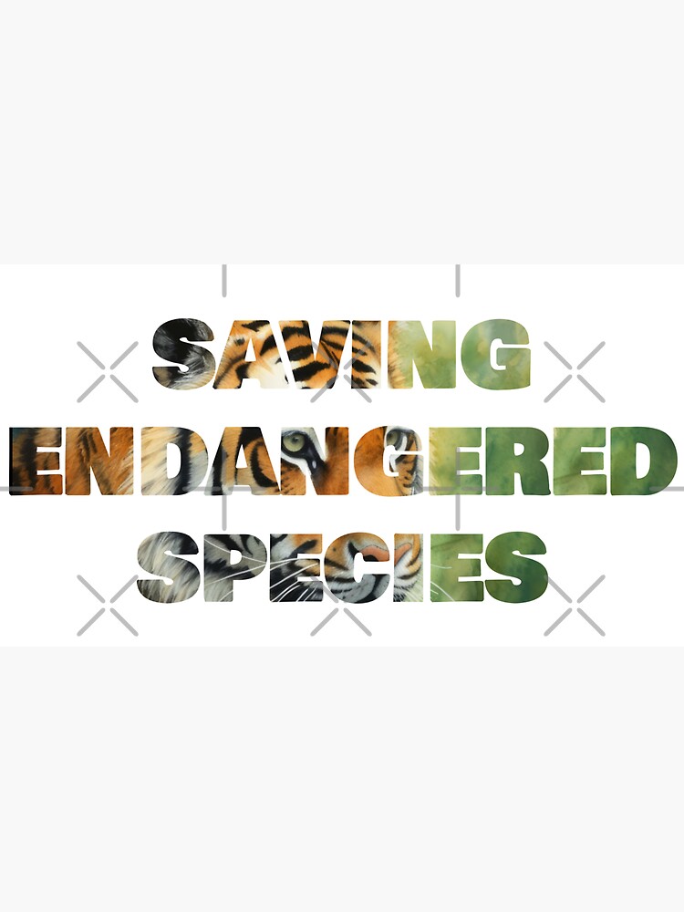 Thumbnail 7 of 7, Cap, Saving Endangered Species designed and sold by S-Endangered-S.