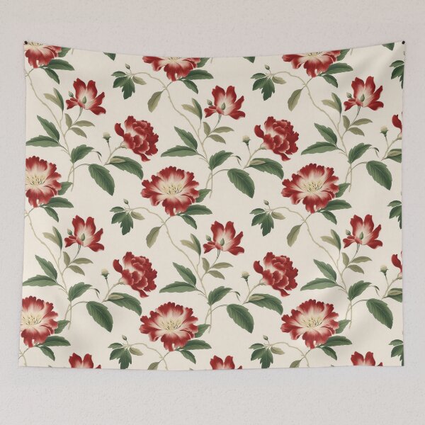 Item preview, Red Wild Floral designed and sold by junkydotcom.