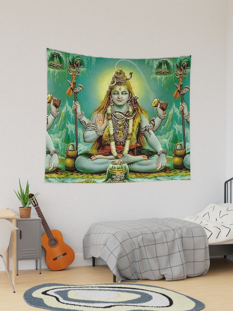 Shiva Tapestry Wall Hanging | 4 Colors Shiva Tapestry Wall Hanging | 4 Colors