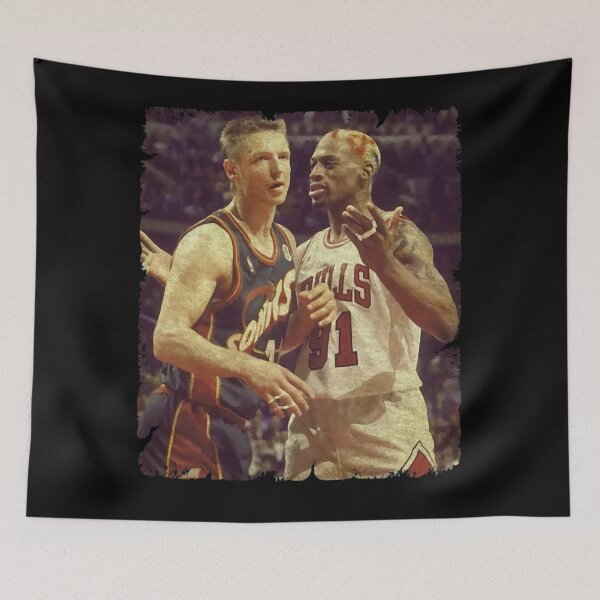 Item preview, Detlef Schrempf vs Dennis sport Rodman designed and sold by sherronheusle.
