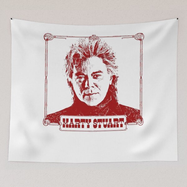Item preview, Marty Stuart Vintage Look Country Fan Art Design  (1) designed and sold by mcfallalainefx.
