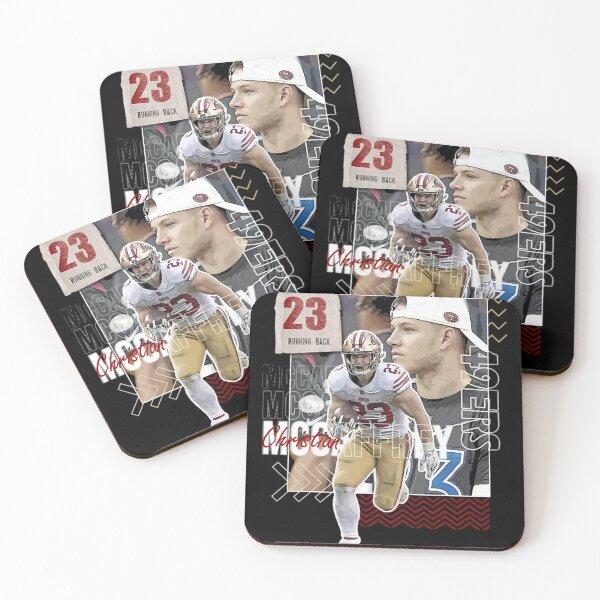 Item preview, Chrístìán sport McCáffrèy football Paper  49ers 6 designed and sold by auelbirgituk.