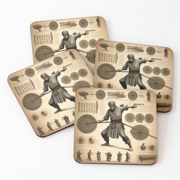 Item preview, Vintage ninja poster  designed and sold by Roxburylane.