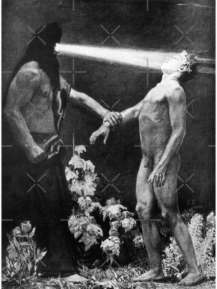 HD- Hypnosis, by Sascha Schneider (1904) HIGH DEFINITION by mindthecherry