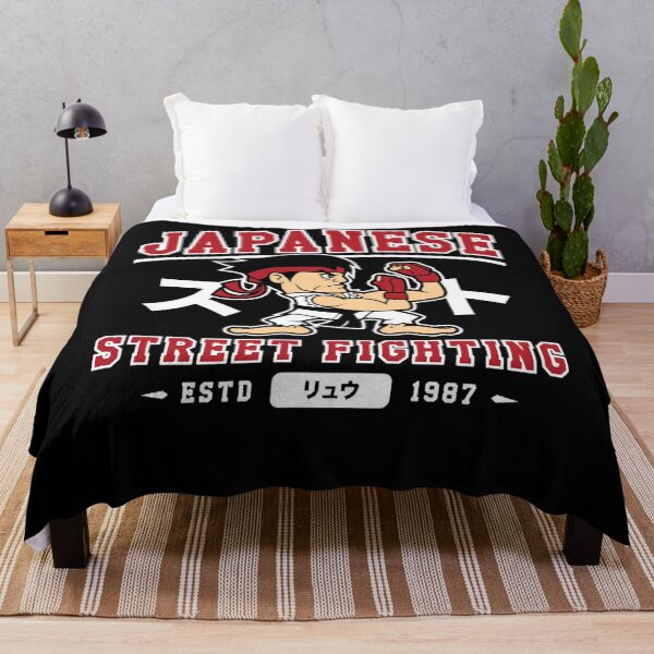 Item preview, Japanese Street Fighting - Retro Video Game - College designed and sold by mcillwainpen.