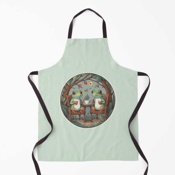 Item preview, Red eye tree frog tea party  designed and sold by WildStudiio.