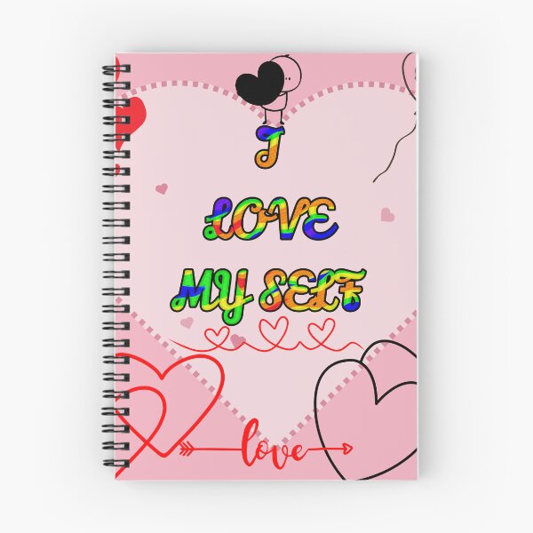 Item preview, Love Myself graphic design with Rainbow Colors designed and sold by Badri Nurul.