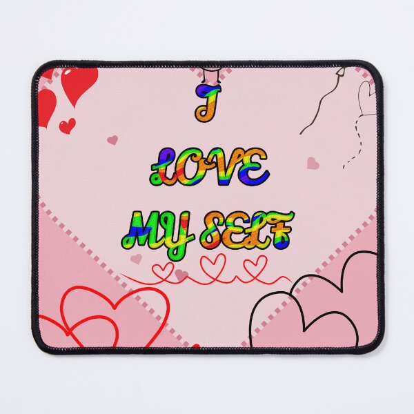 Item preview, Love Myself graphic design with Rainbow Colors designed and sold by Badri Nurul.