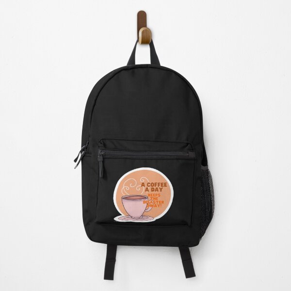 Item preview, A coffee a day, keeps the disaster away (Digital drawn) designed and sold by Elha-Art-Co.