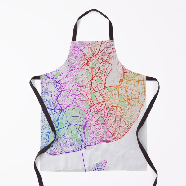Item preview, Lisbon City Map of Portugal - Colorful designed and sold by deMAP.