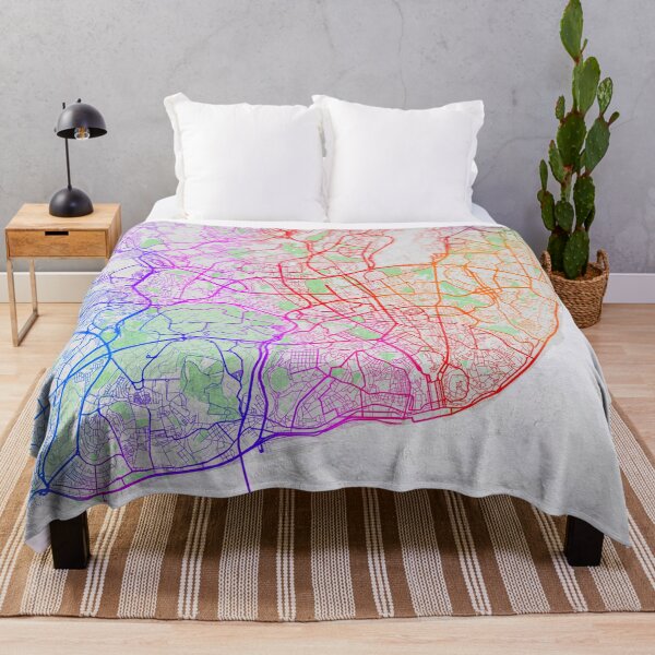 Item preview, Lisbon City Map of Portugal - Colorful designed and sold by deMAP.