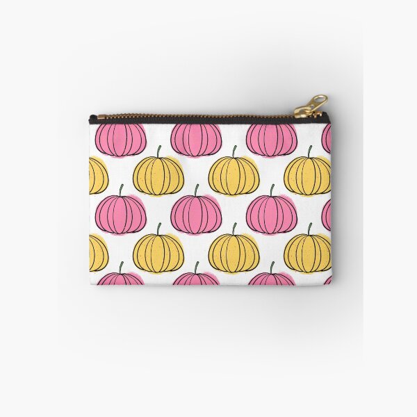 Item preview, Pink and yellow pumpkins designed and sold by PrettywithColor.