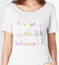 Birthday Month Flowers Women's Relaxed Fit T-Shirt