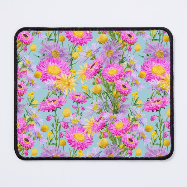 Item preview, Summer Cottage Garden Blue designed and sold by Sketchbook Designs.