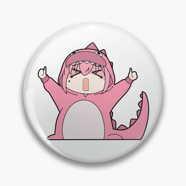 Artikelvorschau, Bocchi, der Fels! Bocchi-Reaktionsaufkleber: Godzilla Bocchi entworfen und verkauft von YuePrints.