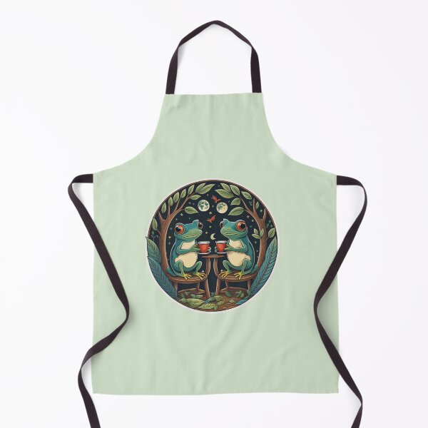 Item preview, Froggy tea party under the moon designed and sold by WildStudiio.