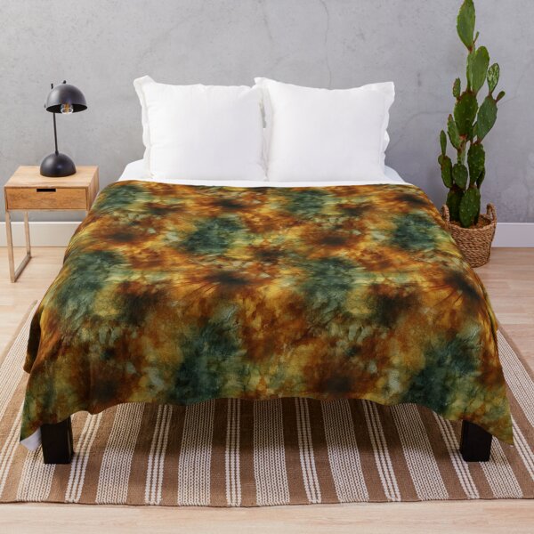 Aperçu de l'œuvre Terre Tons foncés Tie Dye Pattern No4 créée et vendue par Atomura.