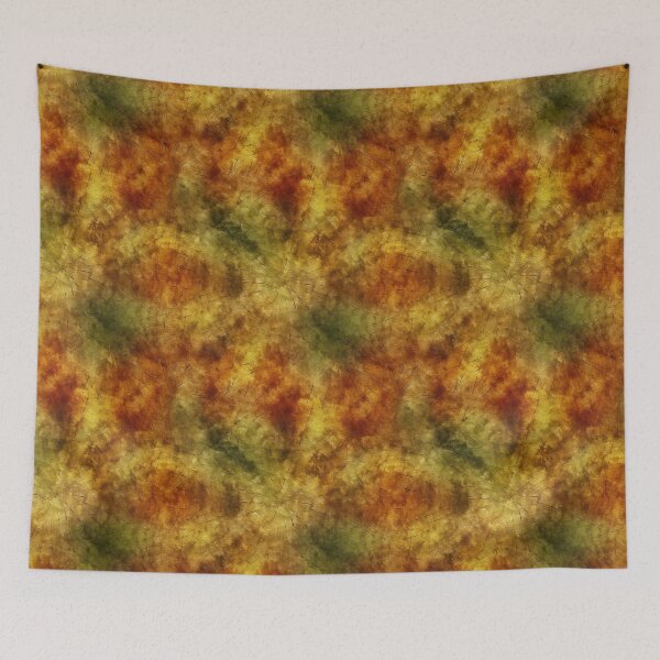 Aperçu de l'œuvre Terre tons foncés Tie Dye Pattern No6 créée et vendue par Atomura.