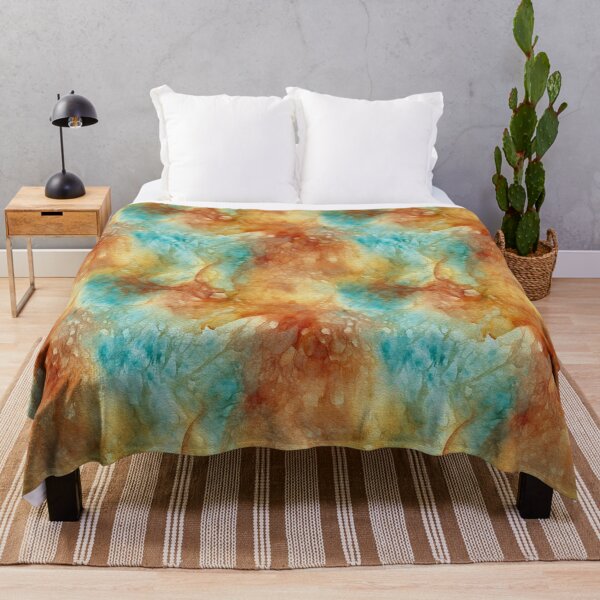 Aperçu de l'œuvre Tons de terre Tie Dye Pattern No8 créée et vendue par Atomura.