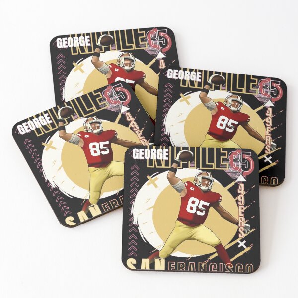 Item preview, George Krieger sport Kittle the heart of 49ers poster designed and sold by brynnpetr.